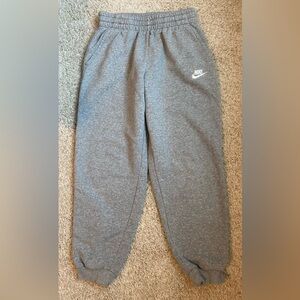 Nike Kids Heather Gray Joggers
